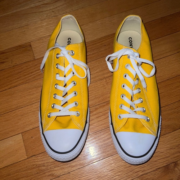 Yellow Converse All Star Sneakers - Picture 1 of 6